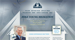 Desktop Screenshot of mikeyoungmediation.com